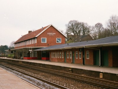 Langå station 20010426