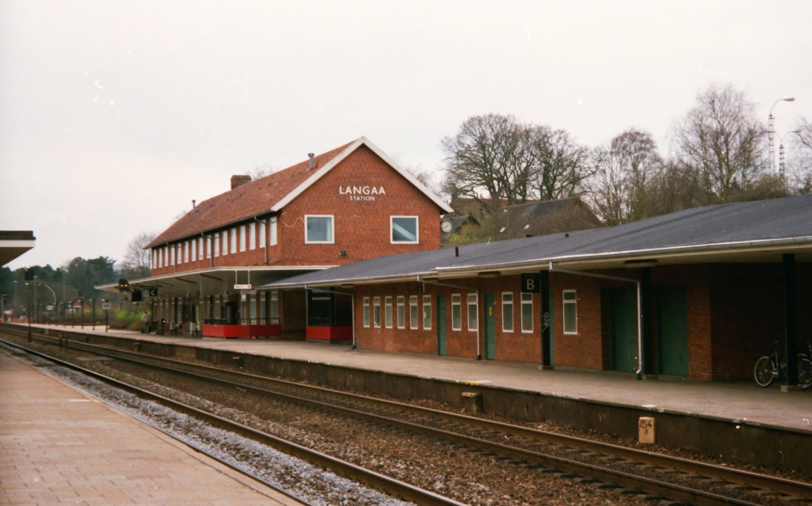 Langå station 20010426